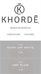 Mobile Screenshot of khorde.net