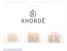 Tablet Screenshot of khorde.net